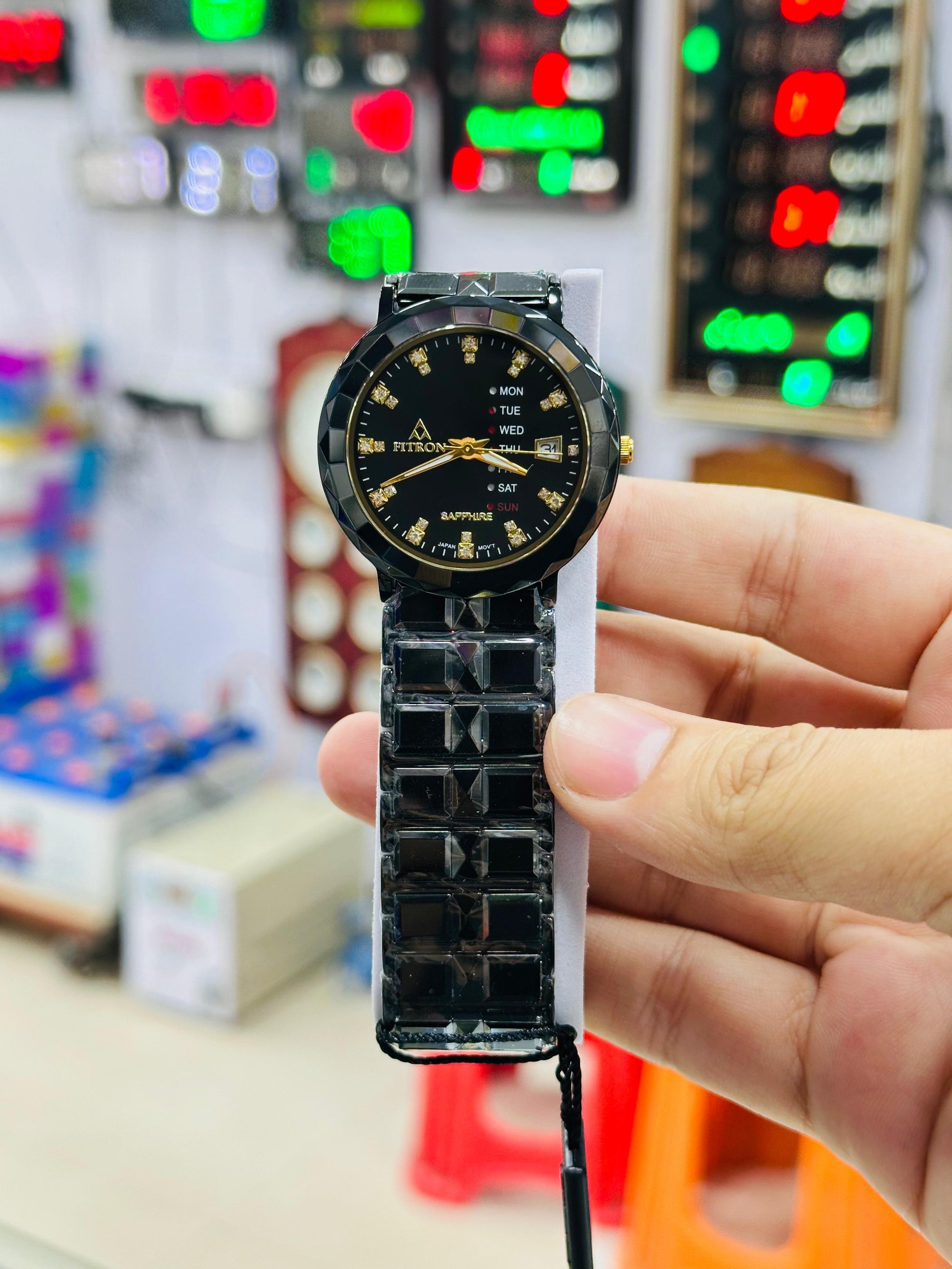 Fiftron-stone quartz watch F02
