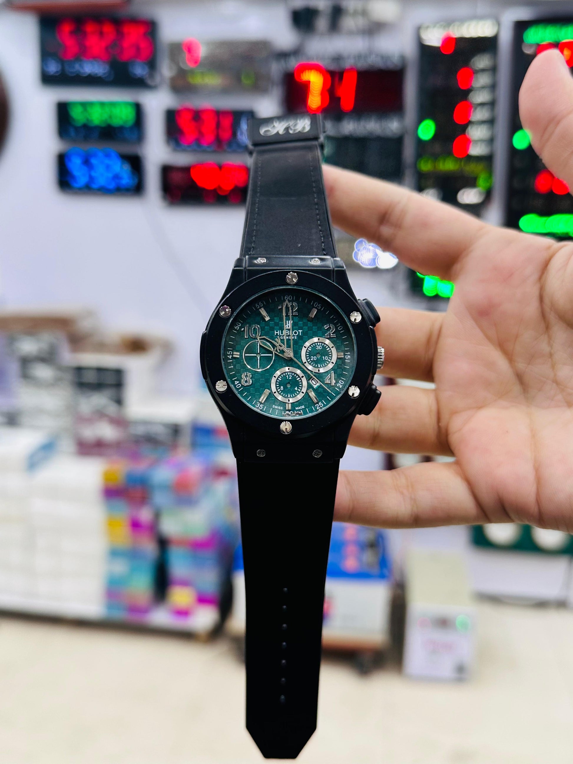 HUblot striped_locke  Normel H01