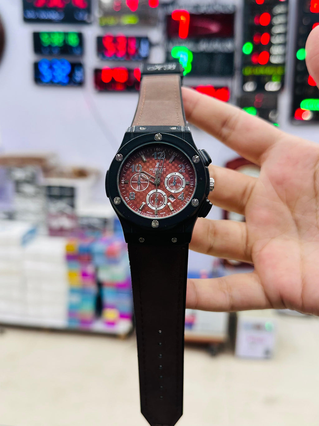 HUblot striped_locke  Normel H01