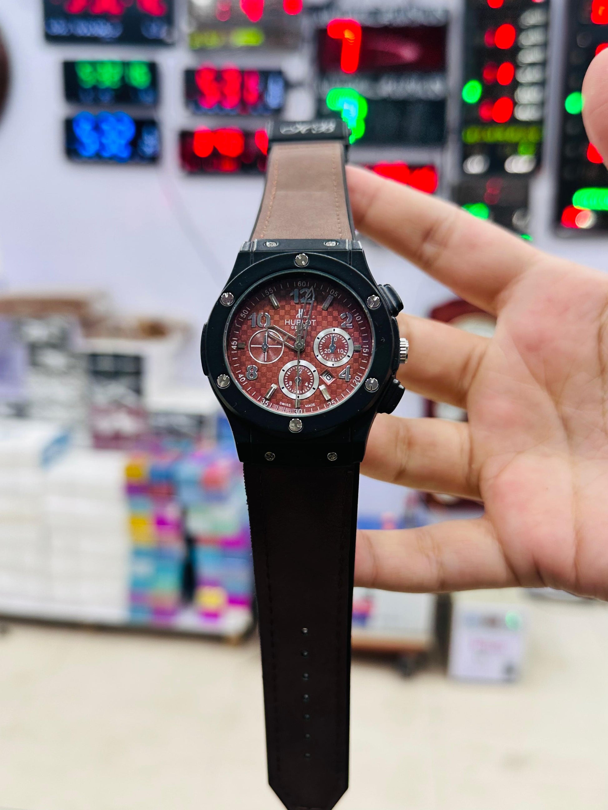 HUblot striped_locke  Normel H01