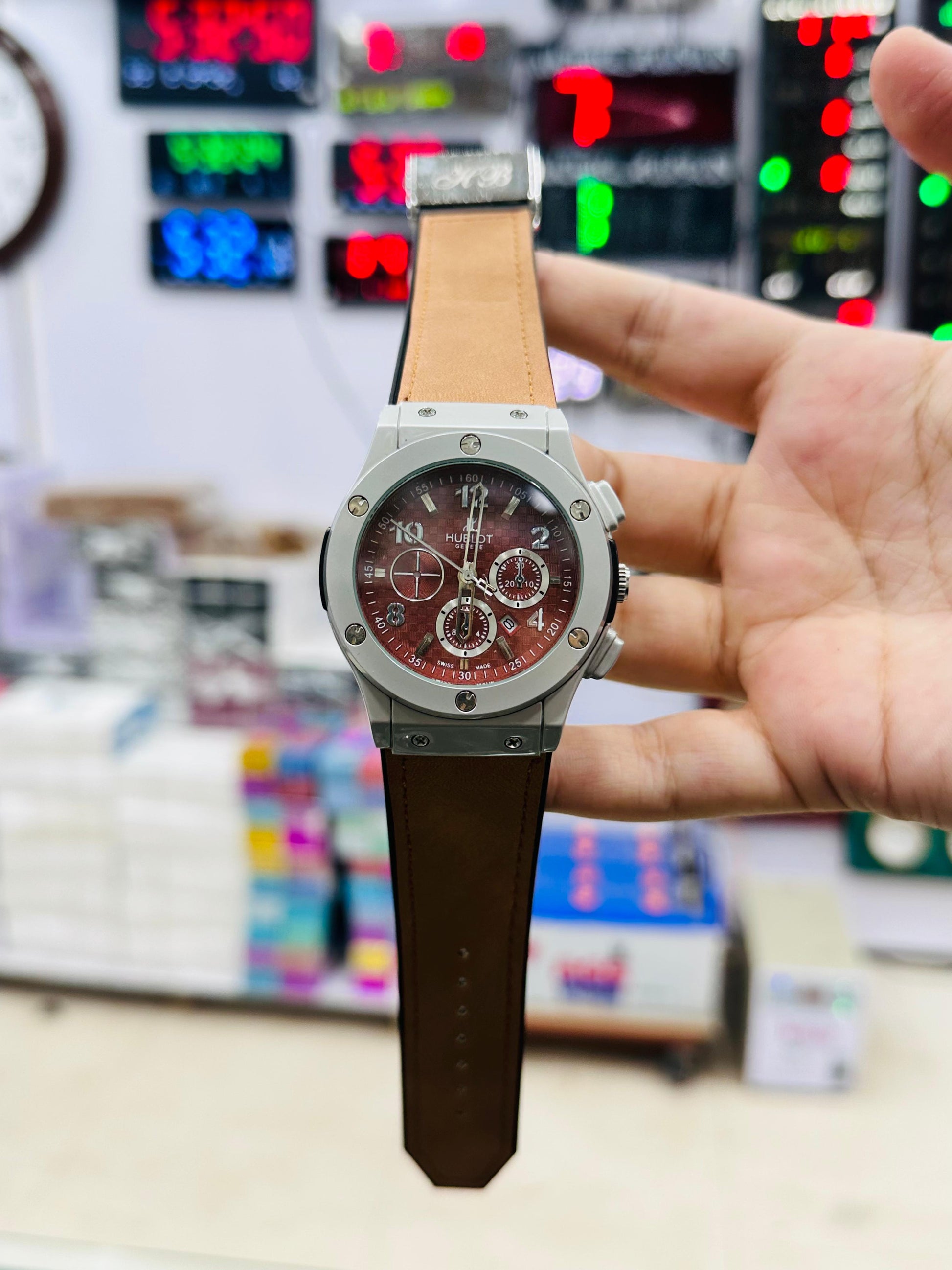 HUblot striped_locke  Normel H01